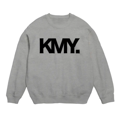 KMY.ロゴBIG Crew Neck Sweatshirt