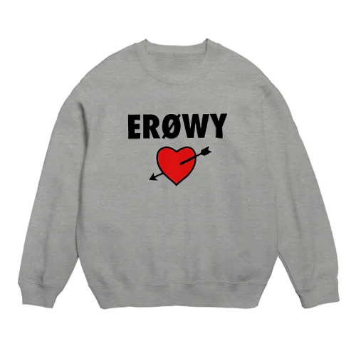 ERØWY (エローイ) Crew Neck Sweatshirt