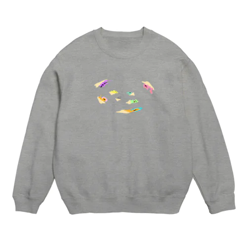 ゆるあしゆびふれんず時空間 Crew Neck Sweatshirt