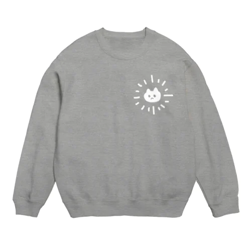 サンシャイン猫 Crew Neck Sweatshirt