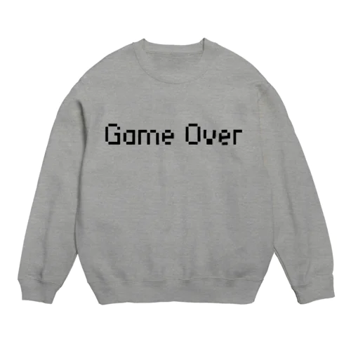 Game Over Crew Neck Sweatshirt