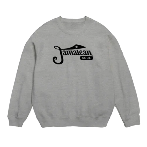 Jamaican Soul BLACK Crew Neck Sweatshirt