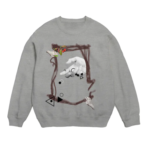 ぴぴぴ。【受信】 Crew Neck Sweatshirt