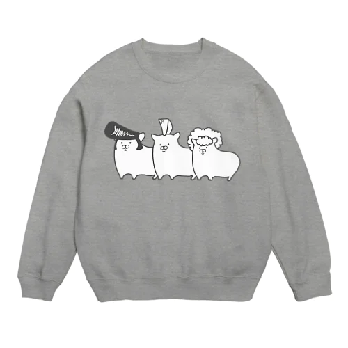 シンプルハムスター Crew Neck Sweatshirt