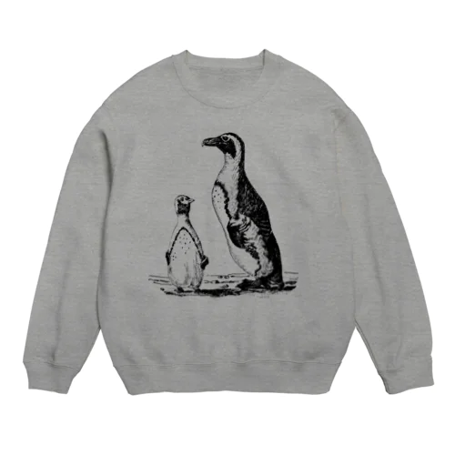 ペンギン＜アンティーク・プリント＞ Crew Neck Sweatshirt