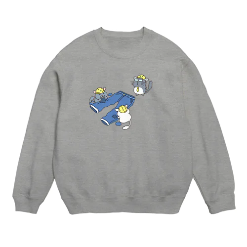 ダメージジーンズ工房（チンチラ支店） Crew Neck Sweatshirt