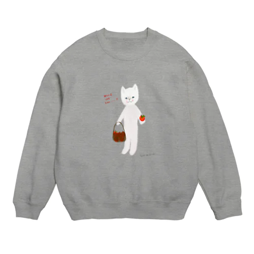 林檎をどうぞ❤️ Crew Neck Sweatshirt