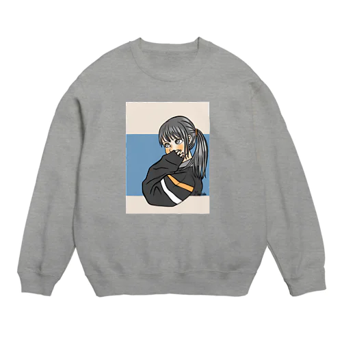 ぱーかーちゃん Crew Neck Sweatshirt