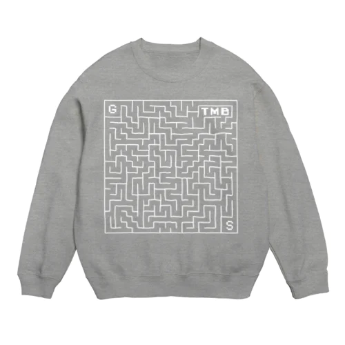 タイムマシン部迷路グッズ冬物 Crew Neck Sweatshirt