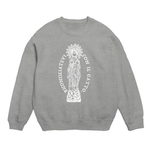 聖なるネコ Crew Neck Sweatshirt