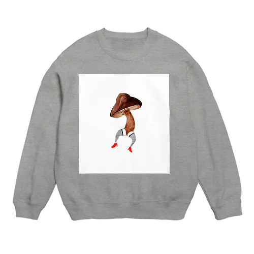 このきのここのきのこ Crew Neck Sweatshirt