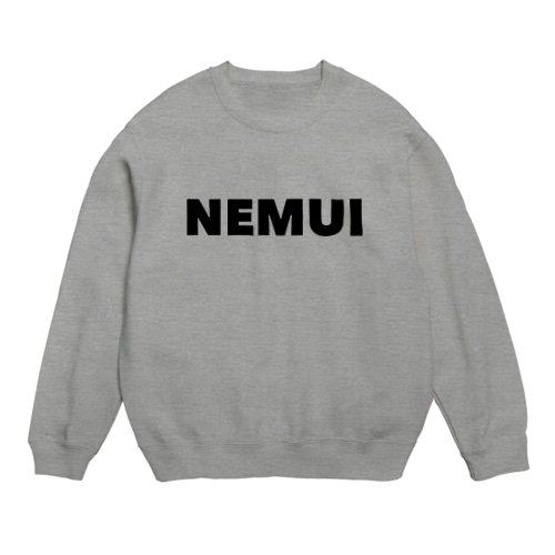 NEMUI （眠い） Crew Neck Sweatshirt