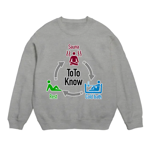 整う Crew Neck Sweatshirt