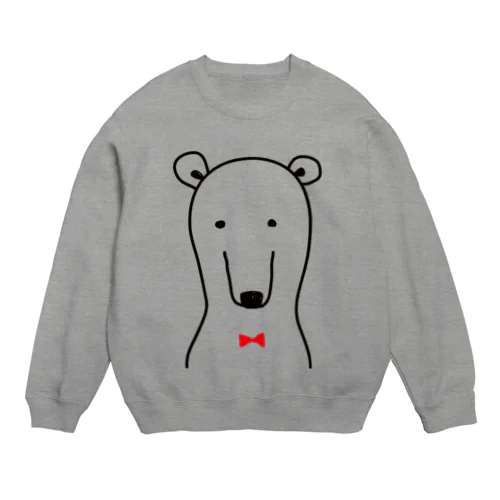 普通なクマさん Crew Neck Sweatshirt