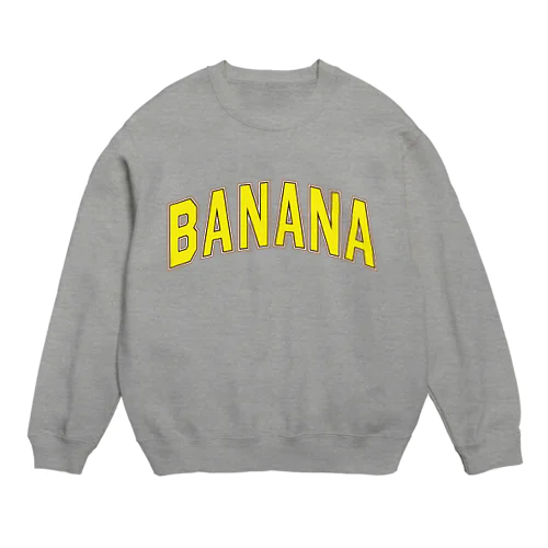 バナナカレッジ Crew Neck Sweatshirt