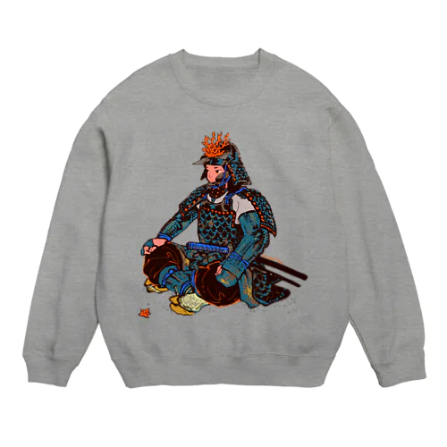 海の甲冑 Crew Neck Sweatshirt