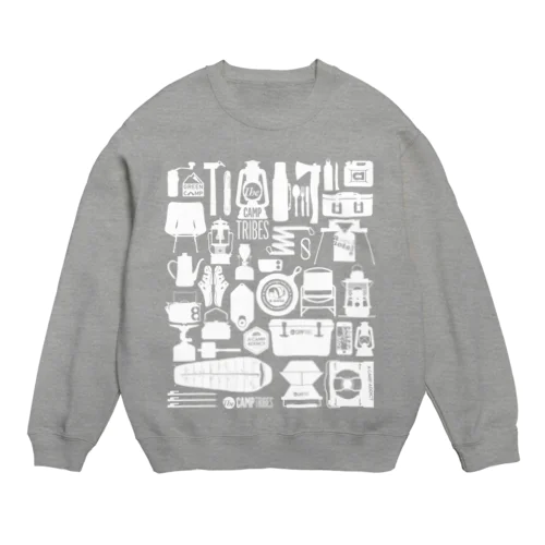 T12.White Crew Neck Sweatshirt