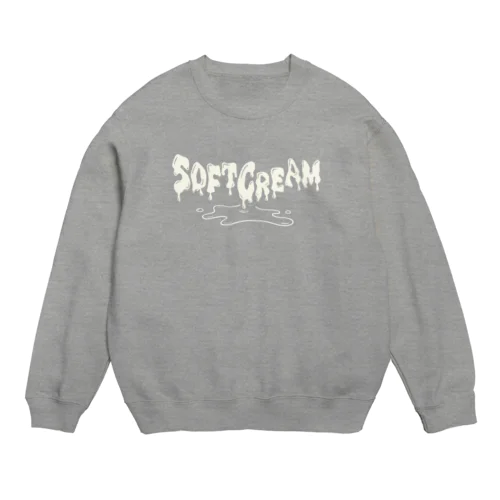 SOFT CREAM（VANILLA） Crew Neck Sweatshirt