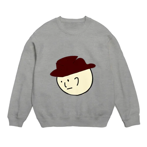 しゃまの御尊顔 Crew Neck Sweatshirt