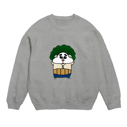 ひもにゃん アニキver. Crew Neck Sweatshirt