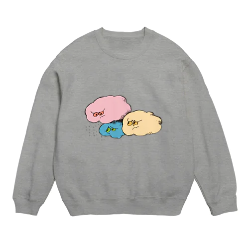 けむたい Crew Neck Sweatshirt