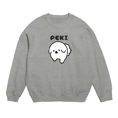 PEKIてくてくペキニーズ Crew Neck Sweatshirt