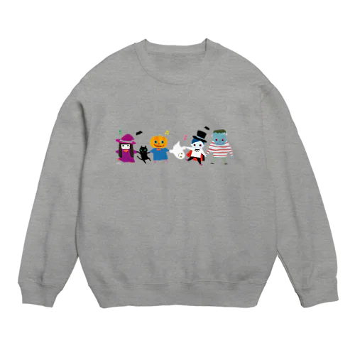 おばけ長袖＜ダンシングモンスター＞ Crew Neck Sweatshirt