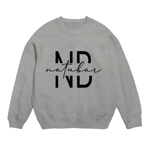 NATUbarロゴスウェット Crew Neck Sweatshirt