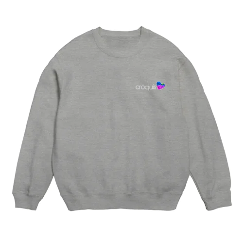 croquisロゴ Crew Neck Sweatshirt