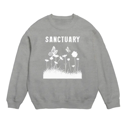 サンクチュアリ　カラー2 Crew Neck Sweatshirt