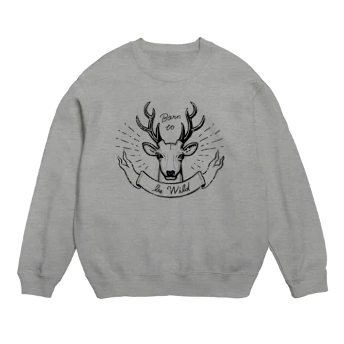 ビーワイルド Crew Neck Sweatshirt