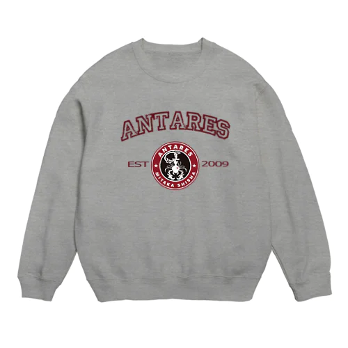 アンタレス　UNIVERSITY風 Crew Neck Sweatshirt