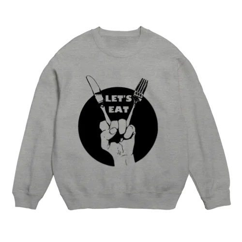 いただきます Crew Neck Sweatshirt