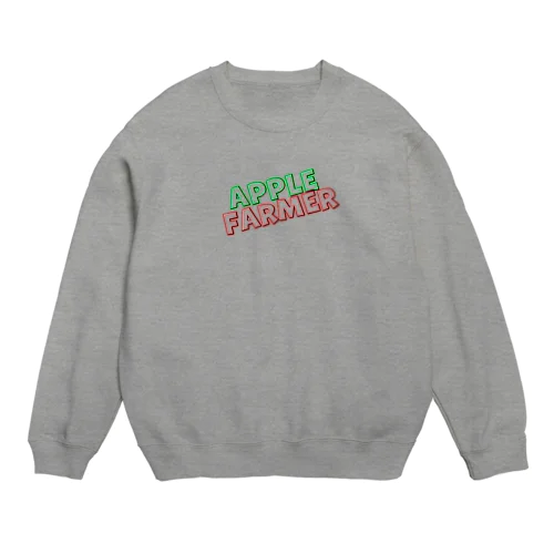 りんご農家グッズ Crew Neck Sweatshirt