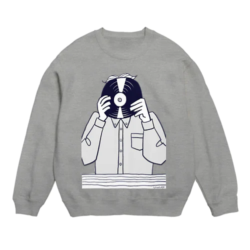 レコードボーイ Crew Neck Sweatshirt