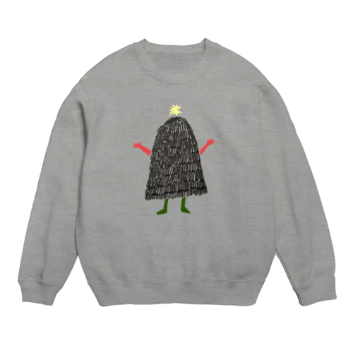 もみの木ちゃん（カラー） Crew Neck Sweatshirt