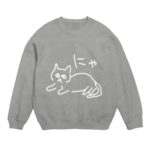 【もふ】 Crew Neck Sweatshirt