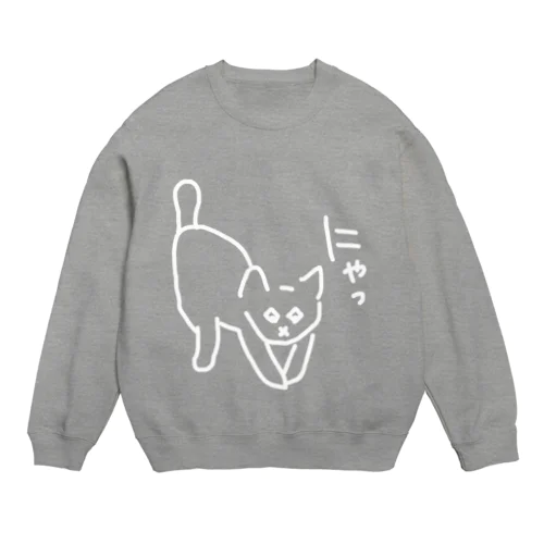 【きゃっち】 Crew Neck Sweatshirt