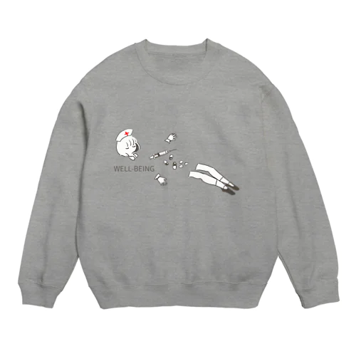 WELL-BEING スウェット Crew Neck Sweatshirt