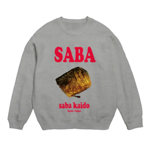 SABA KAIDO no Omoide Crew Neck Sweatshirt