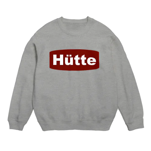 Hutte -タグver.- Crew Neck Sweatshirt