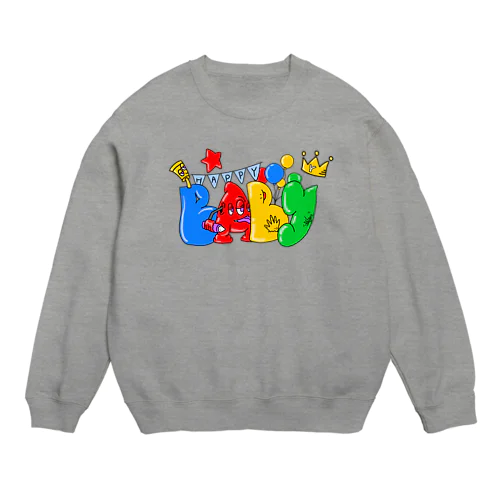 BABY誕生記念グッズ Crew Neck Sweatshirt