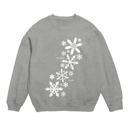 SnowflakeGarden Crew Neck Sweatshirt