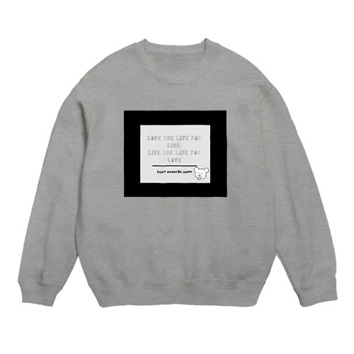 くまぁ。スウェット Crew Neck Sweatshirt