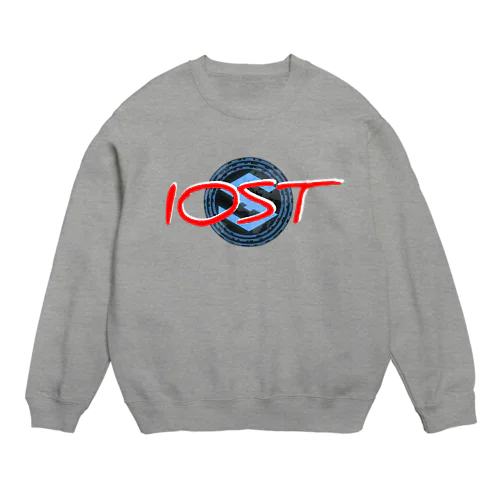 IOST【ホッパーデザイン】（赤） Crew Neck Sweatshirt