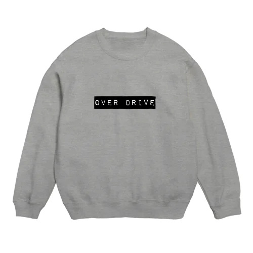 オーバードライブボックスロゴ Crew Neck Sweatshirt