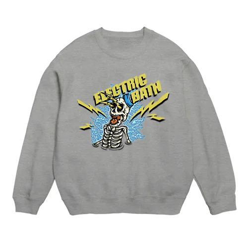 SAUNA ZOMBIES - ELECTRIC BATH SHOCK!!! - Crew Neck Sweatshirt