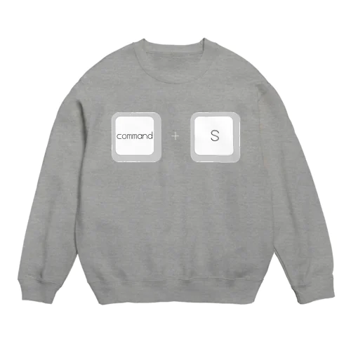 command + S Crew Neck Sweatshirt