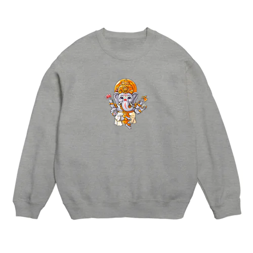 ガネーシャ Crew Neck Sweatshirt