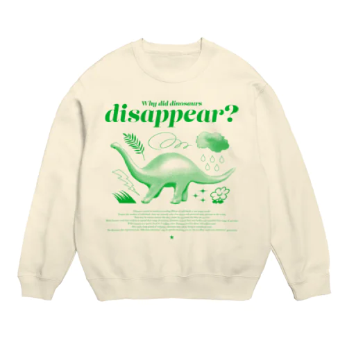 Brachiosaurus Crew Neck Sweatshirt